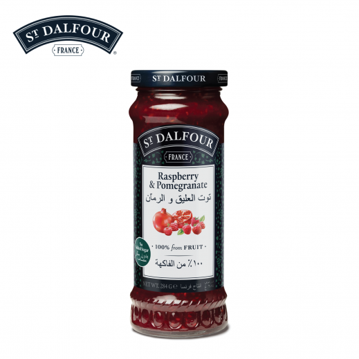 St.Dalfour Raspberry & Pomegranate Jam 284 g