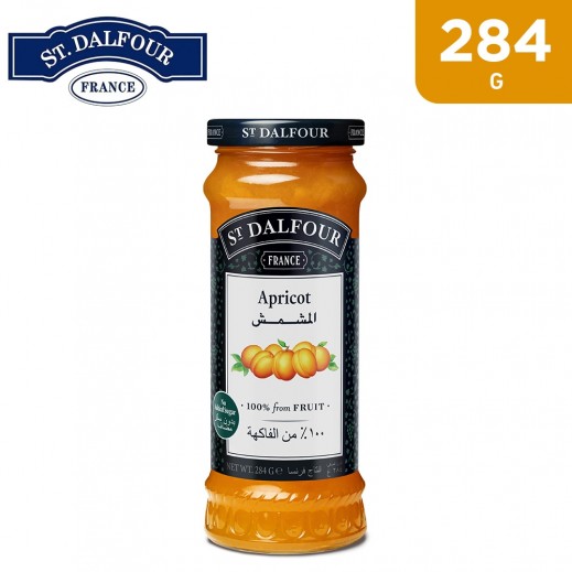 St. Dalfour No Added Sugar Apricot Jam 284 g - delivered by Taw9eel Fast