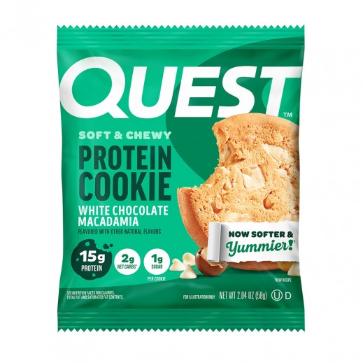 Quest Protein Cookie White Chocolate Macadamia 58 g