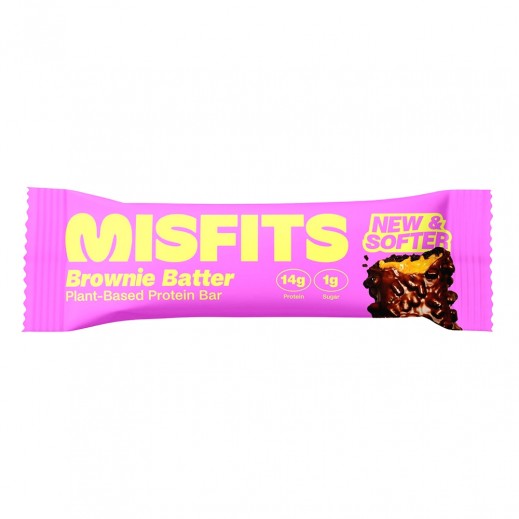 Misfits Brownie Batter Plant-Based Protein Bar 50g