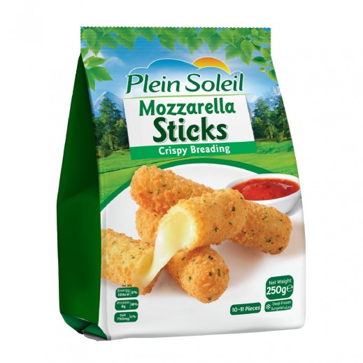 Plein Soleil Mozzarella Sticks 250 g - delivered by Taw9eel Fast