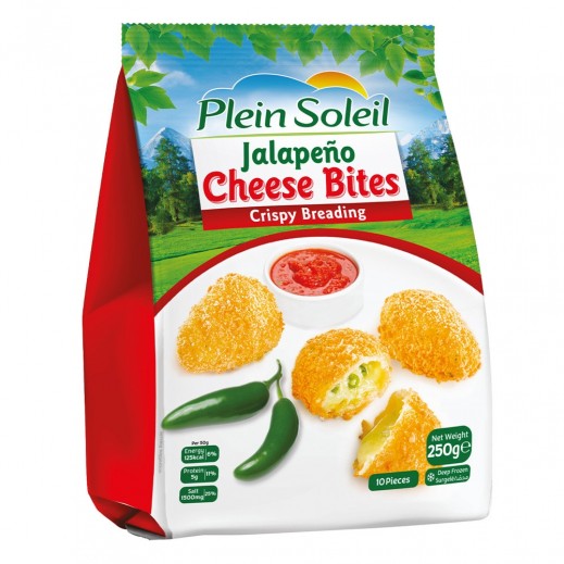 Plein Soleil Jalapeno Cheese Bites 250 g - delivered by Taw9eel Fast