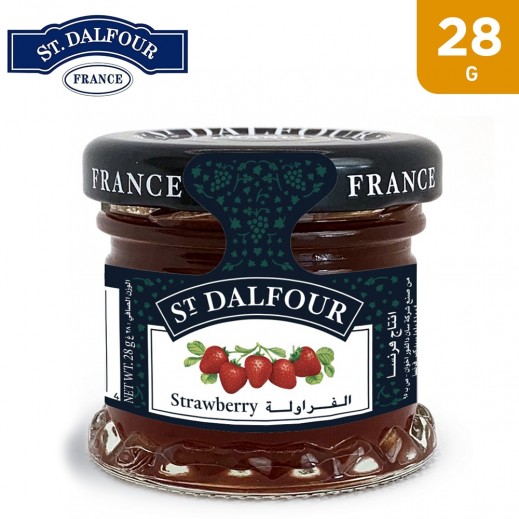 St. Dalfour Strawberry Jam 28 g - delivered by Taw9eel Fast