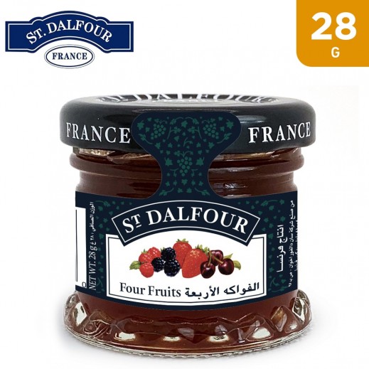 St. Dalfour Four Fruits Jam 28 g - delivered by Taw9eel Fast