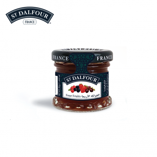 St. Dalfour Four Fruits Jam 28 g - delivered by Taw9eel Fast