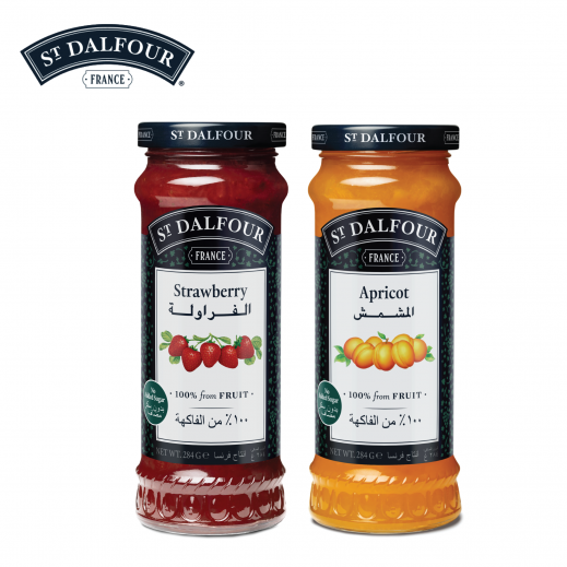 St. Dalfour Assorted Flavor Jam 2 x 284 g 