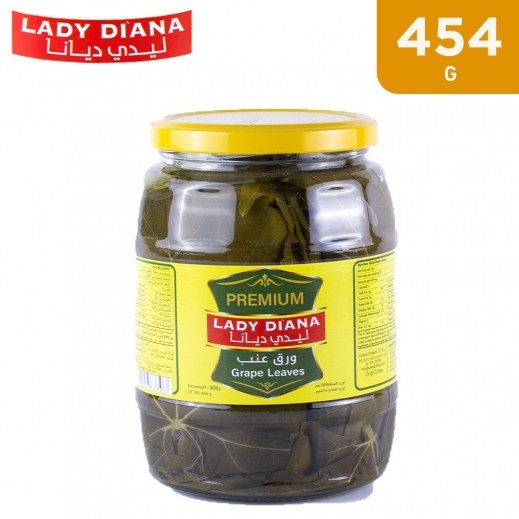 Lady Diana Premium Grape Leaves 454 g - delivered by Taw9eel Fast