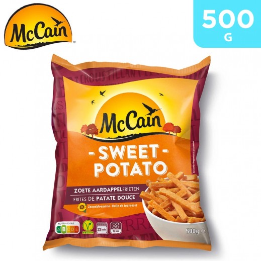 McCain Frozen Vegan Sweet Potato Fries 500 g - delivered by Taw9eel Fast