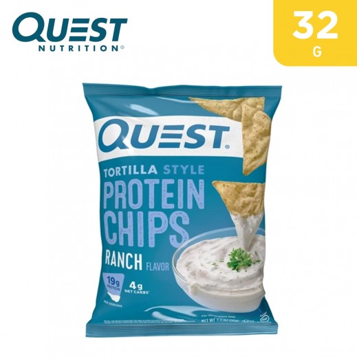 Quest Ranch Flavor Protein Chips 32 g - delivered by Taw9eel Fast