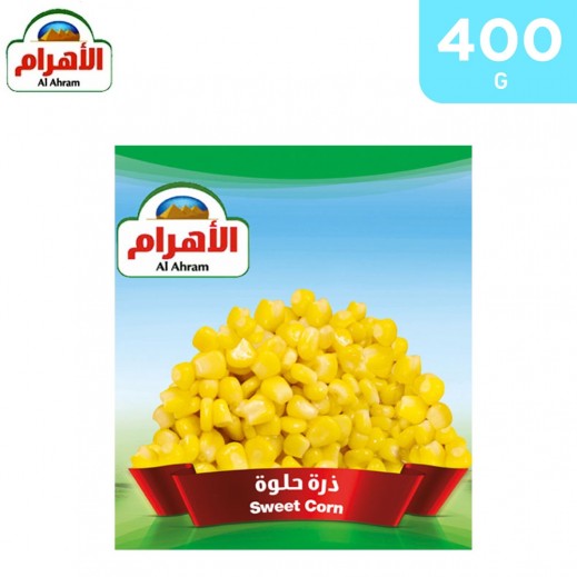 Al Ahram Frozen Sweet Corn 400 g - delivered by Taw9eel Fast