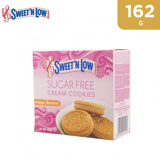 Sweet 'N Low Sugar Free Orange Flavored Cream Cookies 162 g - delivered by Taw9eel Fast