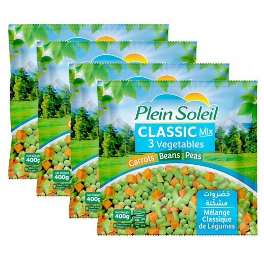 Plein Soleil Frozen Mixed Vegetables 4 x 400 g