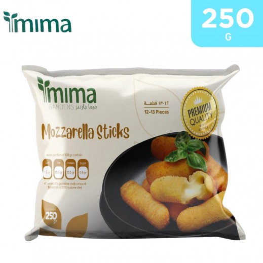 Mima Gardens Frozen Mozzarella Sticks (250 g) - delivered by Taw9eel Fast