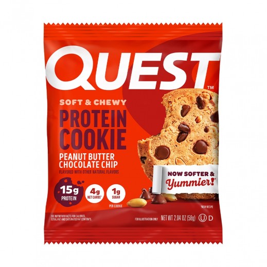 Quest Peanut Butter Protein Cookie (58 g) - delivered by Taw9eel Fast