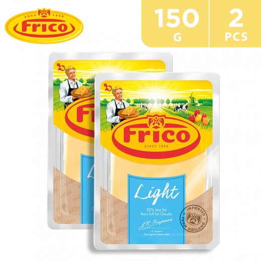 Frico Light Gouda Cheese Slices (2 x 150 g) - delivered by Taw9eel Fast
