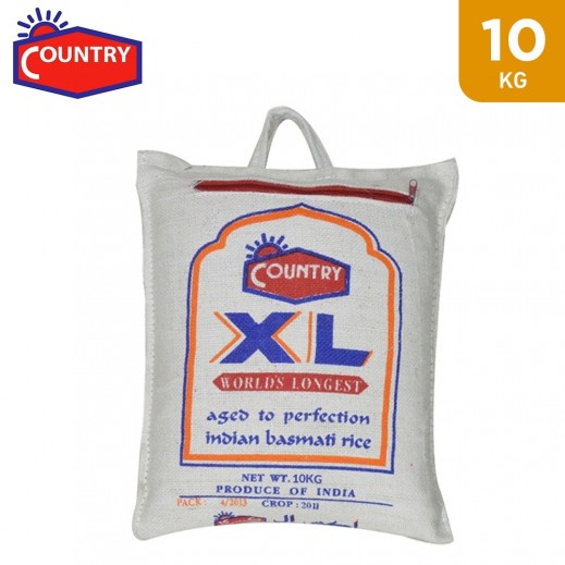 Country XL Indian Basmati Rice 10 kg - delivered by Taw9eel Fast