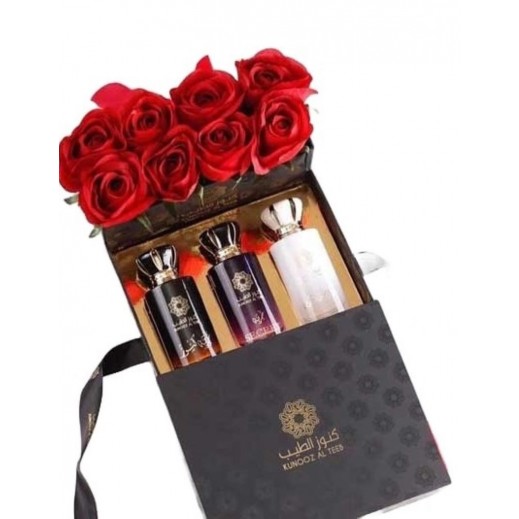 Kunooz Al Teeb Hair Mist Gift Set - delivered by Taw9eel Fast