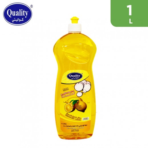 Quality Dishwash Liquid Soap Lemon 1 L - delivered by Taw9eel Fast