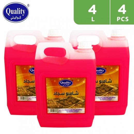 Quality Carpet Shampoo 4 x 4 L