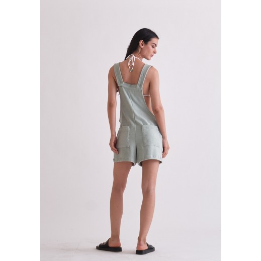 Buy The Loft Towel Jumpsuit Green delivered by Thouqi within 2