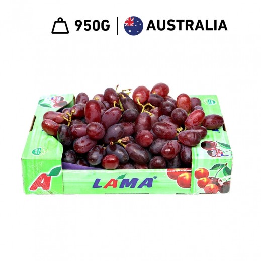 Lama Australian Red grapes Box (950 g Approx )