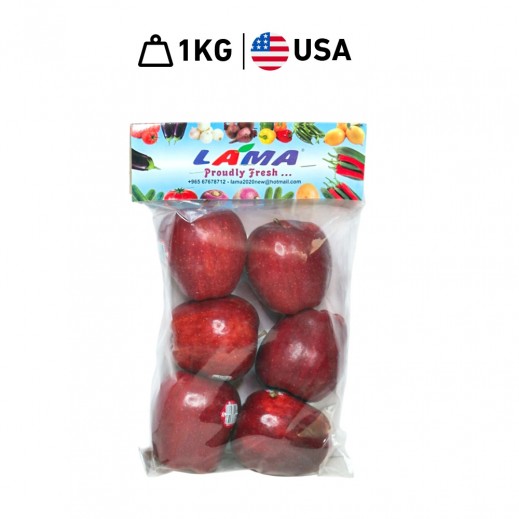 Lama  American Red Apples (1 kg Approx.) - delivered by Taw9eel Fast