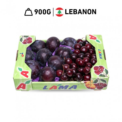 Lama Lebanese Red Plums & Cherry Box 900 g Approx