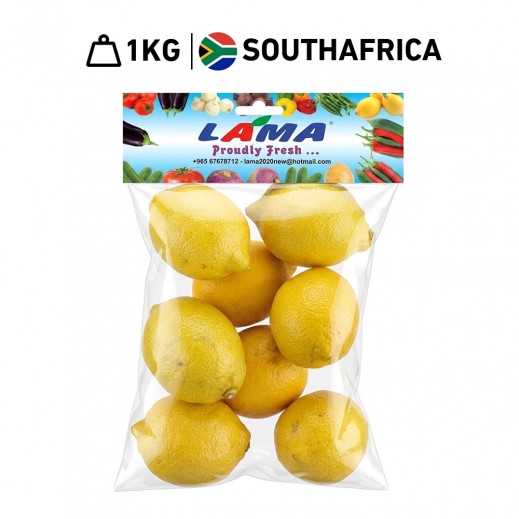 Lama Fresh South African Lemons 1kg Approx. - delivered by Taw9eel Fast