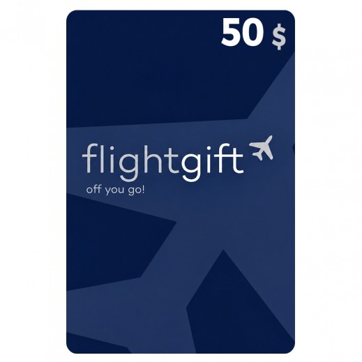 Flightgift $50 - Delivered by Email