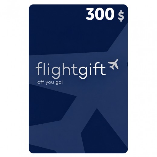 Flightgift $300 - Delivered by Email