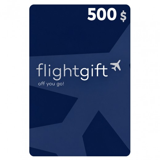 Flightgift $500 - Delivered by Email