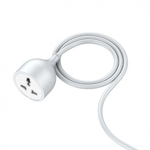 LDNIO 2500W Single Extension Power Cord 5 m - delivered by Taw9eel Fast