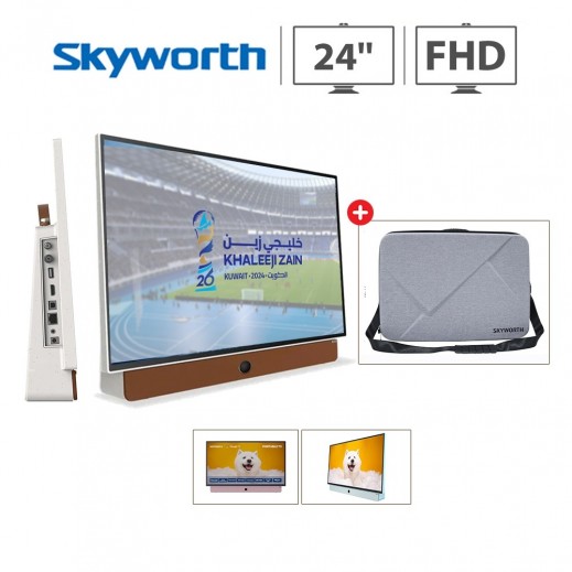 Skyworth 24" Rechargeable FHD LED Android Portable TV