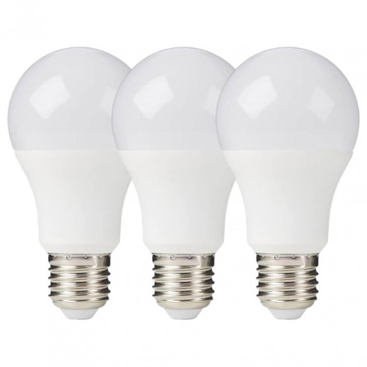 LED Bulb 18W 3Pcs - White - delivered by Taw9eel Fast
