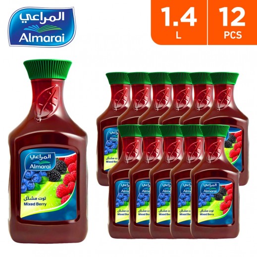 Buy Almarai Mixed Berry Juice 12 x 1.4 L توصيل