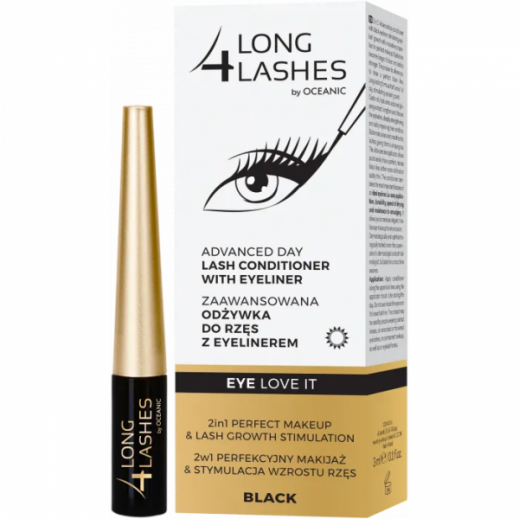 Forever Long For Lashes Conditioner With Eyeliner 3Ml - Black - delivered by Pharmazone Pharmacy - within 2 Hours