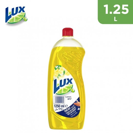 Lux Dishwash Liquid Lemon 1.25 L - delivered by Taw9eel Fast