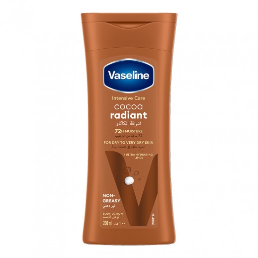 Vaseline Intensive Care Cocoa Radiant Body Lotion 200 ml