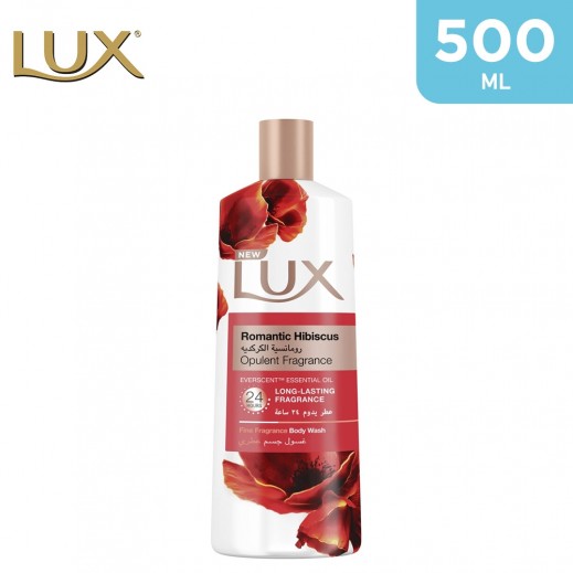 Lux Romantic Hibiscus Perfumed Shower Gel 500 ml