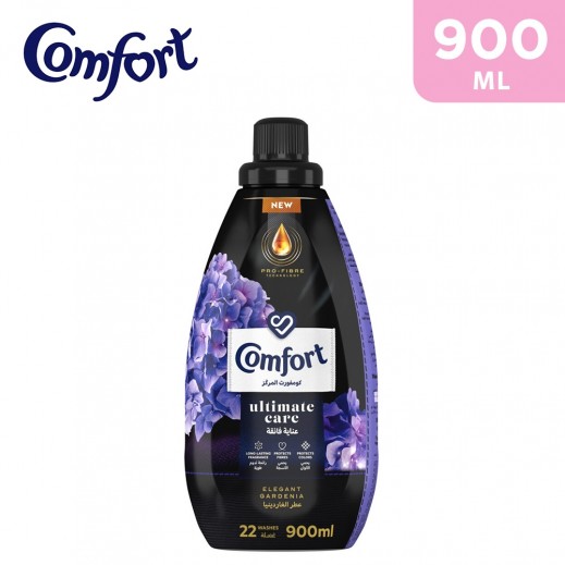 Comfort Concentrated Fabric Softener Elegant Gardenia For Long-Lasting Fragrance 900 ml - delivered by Taw9eel Fast