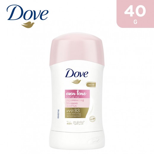 Dove Even Tone Rejuvenating Antiperspirant Stick (40 g) - delivered by Taw9eel Fast