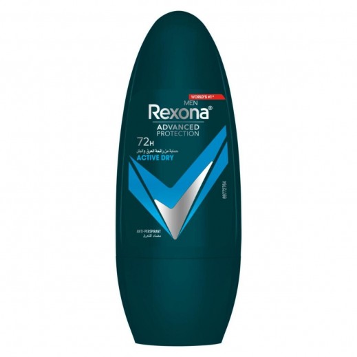Rexona Men 72H Active Dry Antiperspirant Roll-On (50 ml)