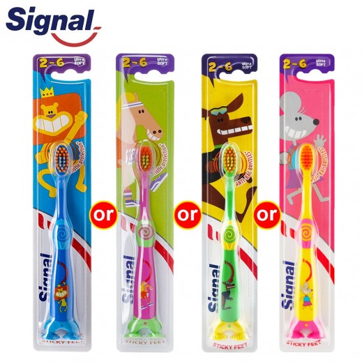 Signal Lion Kids Toothbrush Ultra Soft - delivered by Taw9eel Fast