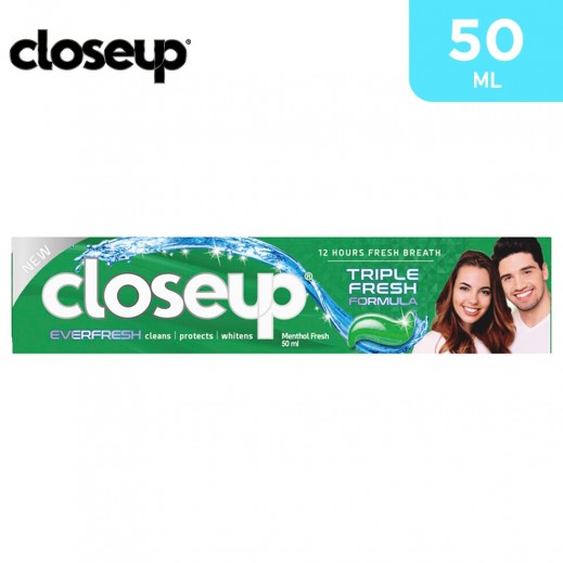 Closeup Ever Fresh Menthol Fresh Toothpaste 50 ml - delivered by Taw9eel Fast