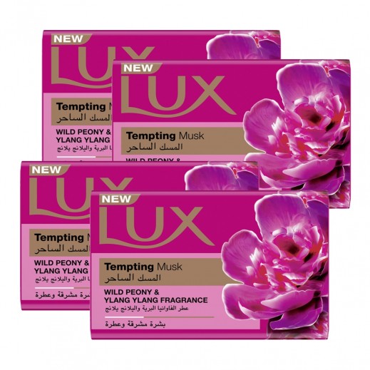 Lux Tempting Musk Soap Bar 4 x 120 g