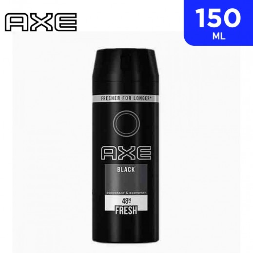 Axe Black Mcqueen Deodorant Spray 150 ml - delivered by Taw9eel Fast