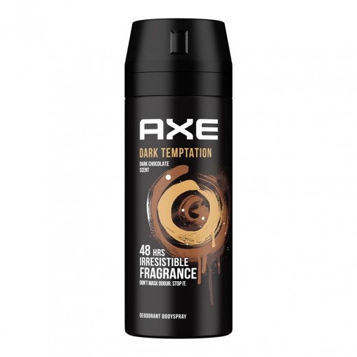 Axe Dark Temptation 48H Deodorant Body Spray for Men 150 ml - delivered by Taw9eel Fast
