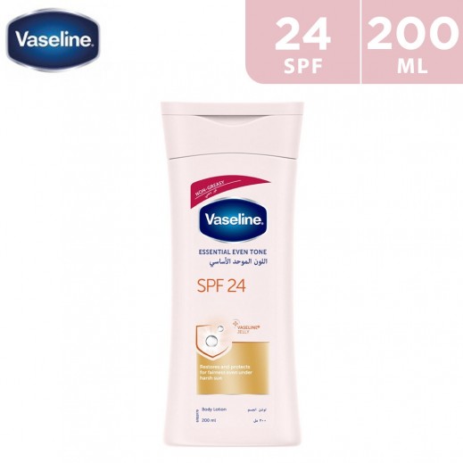 Vaseline Even Tone Lotion SPF 24 - 200ml - delivered by Taw9eel Fast