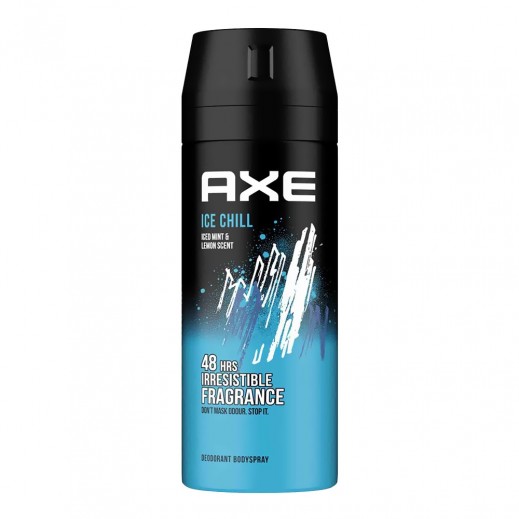 Axe Ice Chill 48H Deodorant Body Spray for Men 150 ml - delivered by Taw9eel Fast