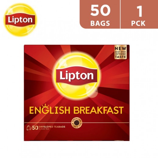 Lipton English Breakfast 50 Tea bags